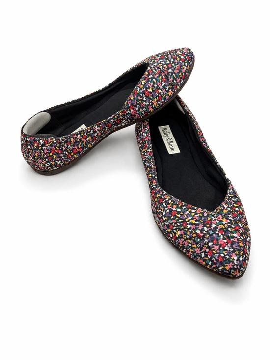 Kelly & Katie Shoes - Kelly & Katie Floral Pointed Toe Flats Women’s 7.5 Multicolor Slip On